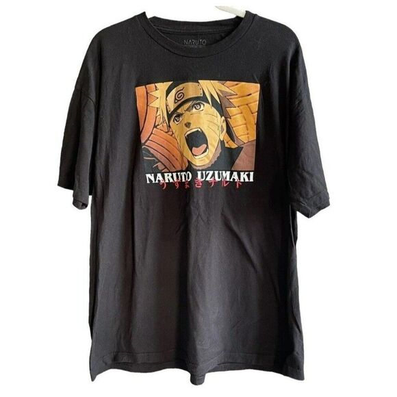 Naruto Uzumaki‎ Men’s Graphic T-Shirt Size 2XL Anime - Picture 1 of 5